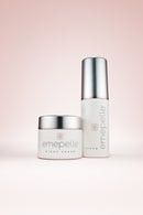 Emepelle night cream and serum for hormonal skin ageing hydration firmness and overnight skin repair