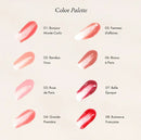 Tinted lip-plumping gloss-serum by Monika Heilligmann Paris. Enhances lip volume, hydration and radiance with active peptides and hyaluronic acid.