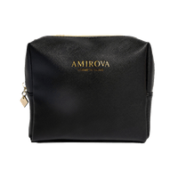 Amirova Cosmetic Bag – luxury travel makeup and skincare pouch