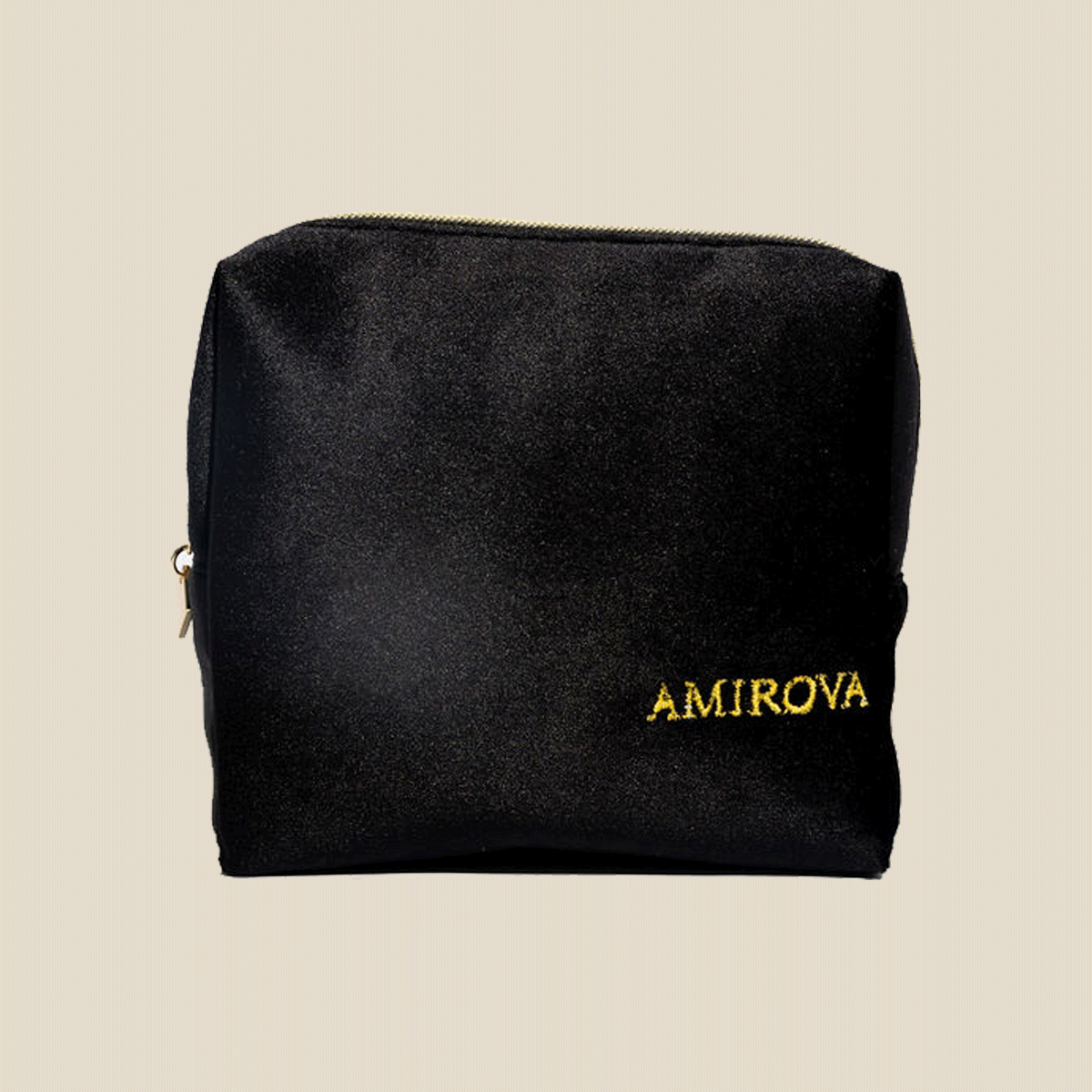 Amirova Cosmetic Bag – luxury travel makeup and skincare pouch