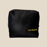 Amirova Cosmetic Bag – luxury travel makeup and skincare pouch
